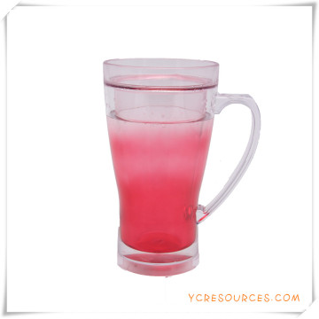Double Wall Frosty Mug Frozen Ice Beer Mug for Promotional Gifts (HA09124)